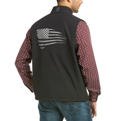 Logo 2 Patriot Softshell Full Zip Vest - SundialLogo 2 Patriot Softshell Full Zip Vest