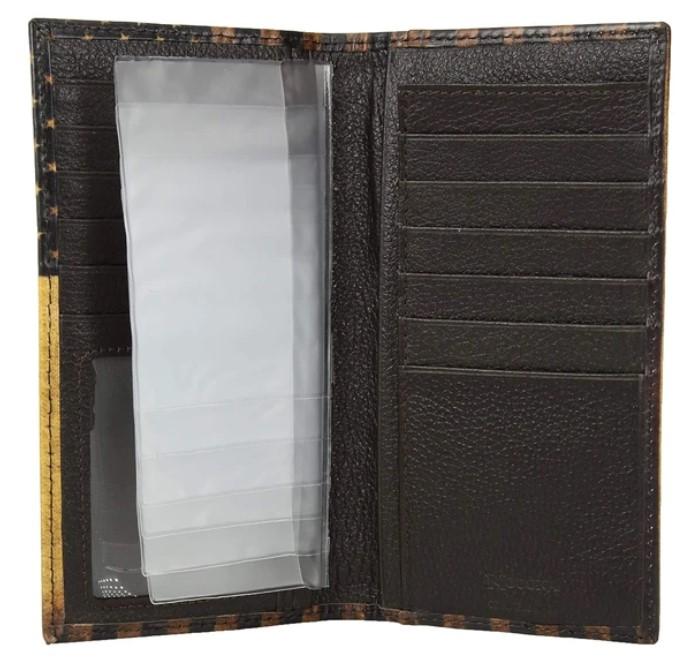Nocona Men's Vintage American Flag Rodeo Wallet N5416497