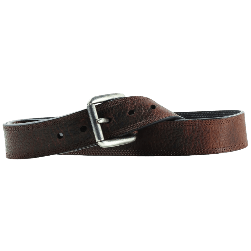 Ariat Men's Dark Brown Triple Stitched Leather Work Belt A10004630