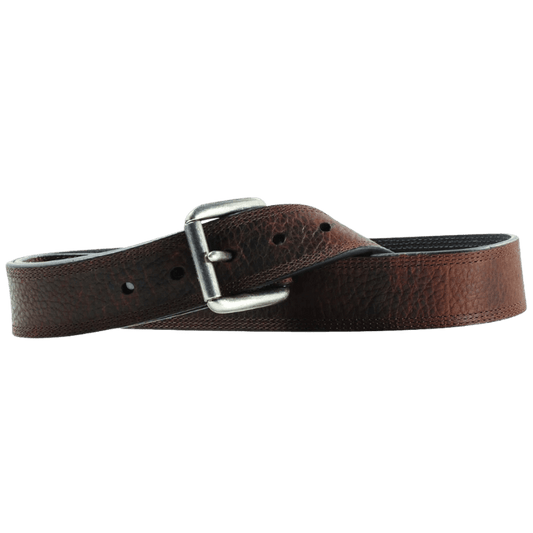 Ariat Men's Dark Brown Triple Stitched Leather Work Belt A10004630