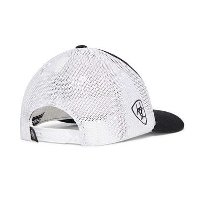 Ariat Men's Mexican Flag Black Ball Cap A300012201