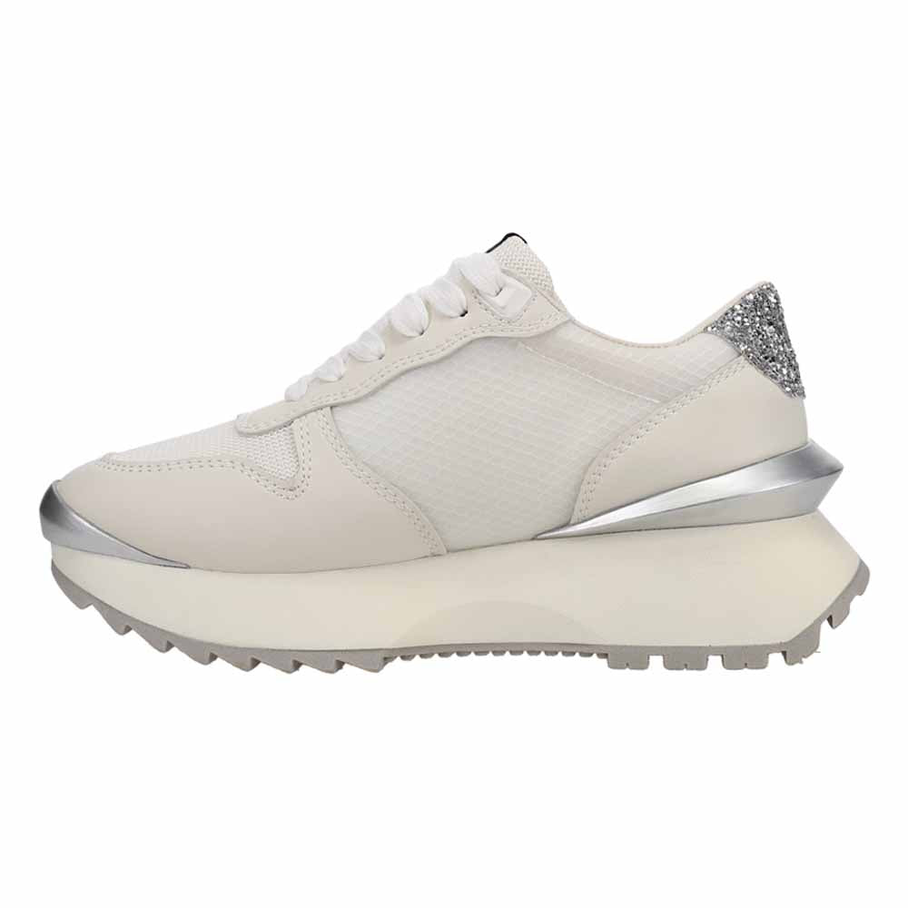 Major Metallic Glitter Slip On Platform Sneakers - SundialMajor Metallic Glitter Slip On Platform Sneakers