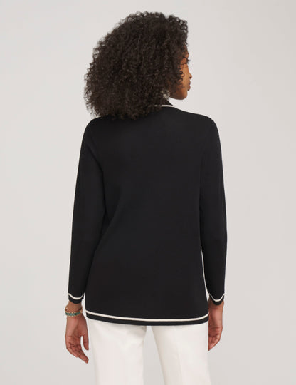 Malibu Cardigan With Tipping