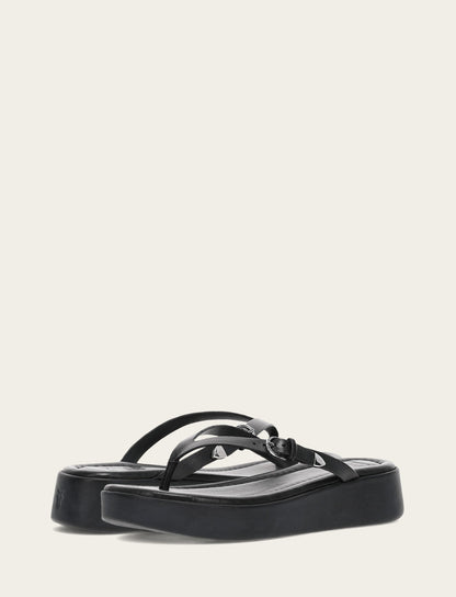 Maya Buckle Thong Sandal