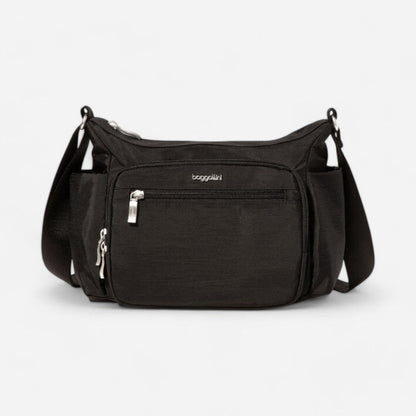 Crosstown Hobo Crossbody Black