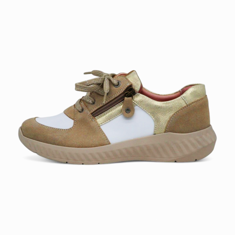 Bilbao Sneaker Taupe/White