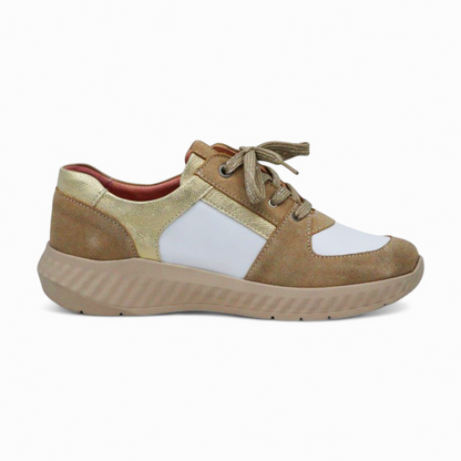 Bilbao Sneaker Taupe/White