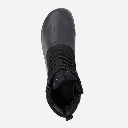 Classic Casual Tall Lace Leather Dark Grey