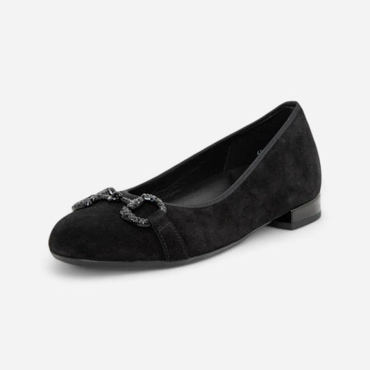 Serenity Black Suede