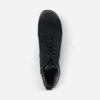 Fergie Black Burnished Suede