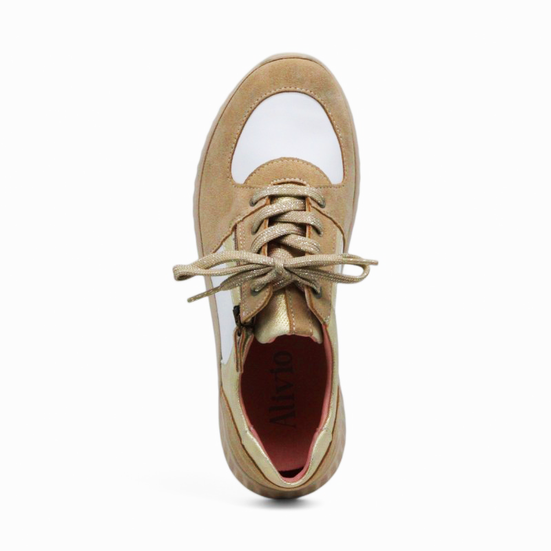Bilbao Sneaker Taupe/White
