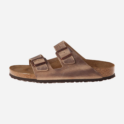 Arizona Soft Footbed Tobacco Oiled Leather Regular