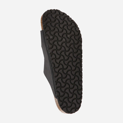 Arizona Soft Footbed Black Oiled Leather Regular