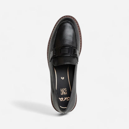 Katsura Black Calf Leather