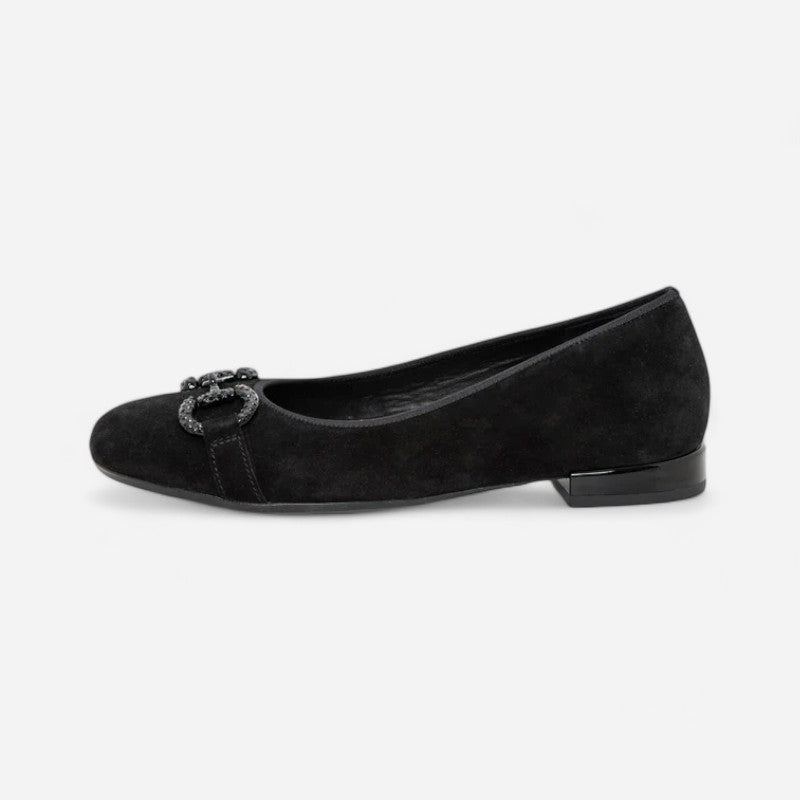 Serenity Black Suede