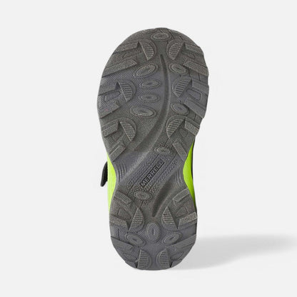 Kid's Moab Speed 2 Low A/C Waterproof Grey/Black/Citron