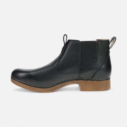 Michele Waxy Milled Black