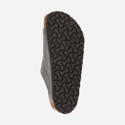 Arizona Soft Footbed Iron Oiled Leather Regular