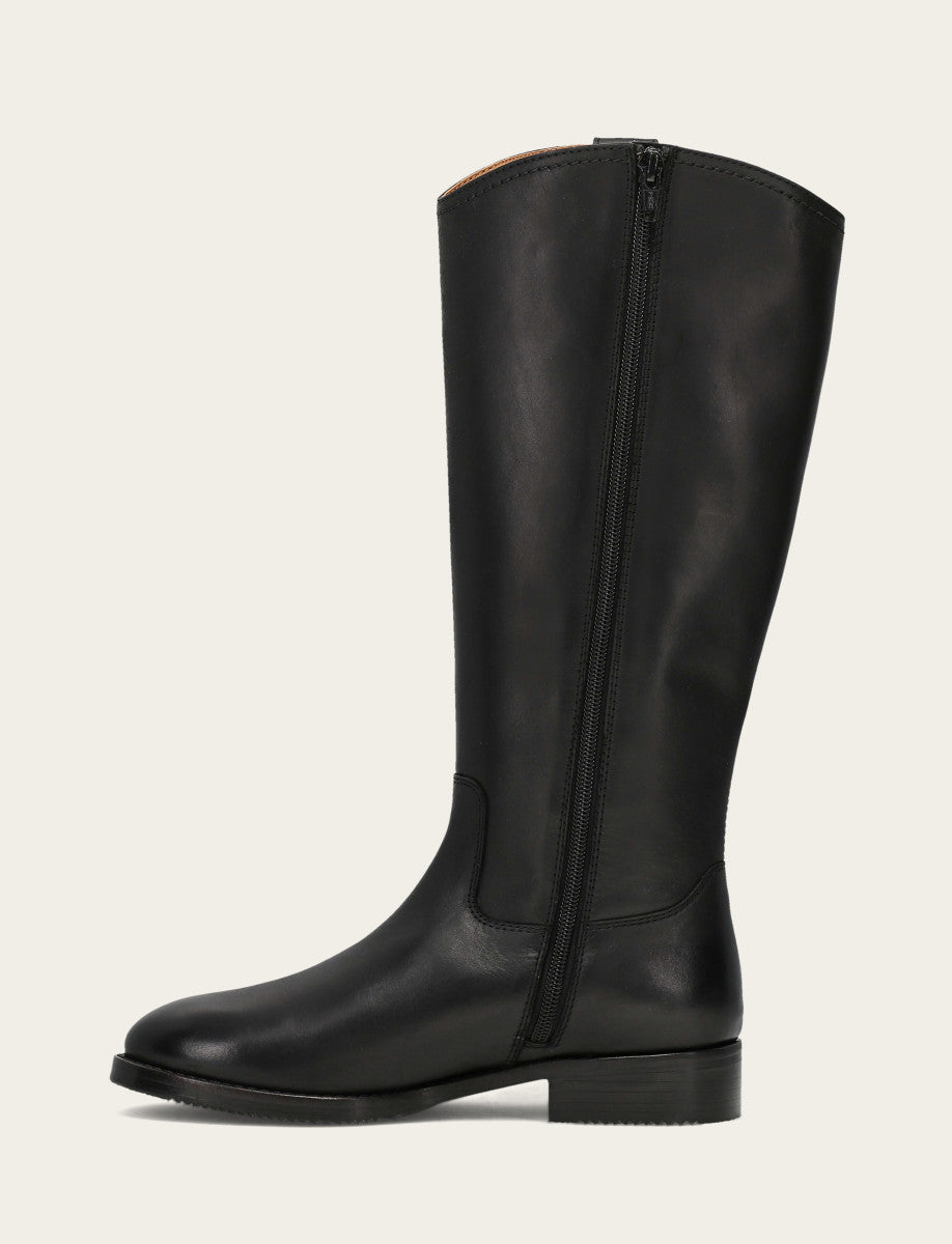 Melissa Button Tall Inside Zip Wide Calf
