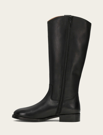 Melissa Button Tall Inside Zip Wide Calf