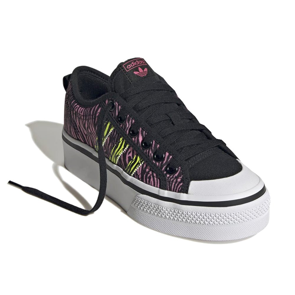Nizza Zebra Print Platform Sneakers - SundialNizza Zebra Print Platform Sneakers
