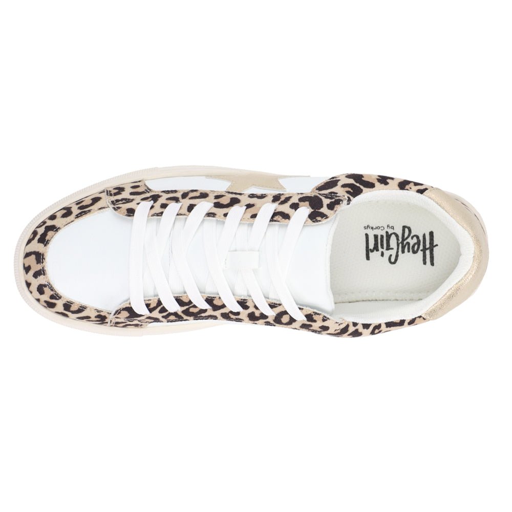 Obsessed Leopard Metallic Lace Up Sneakers - SundialObsessed Leopard Metallic Lace Up Sneakers
