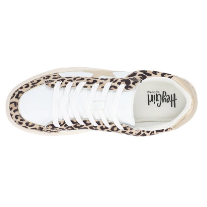 Obsessed Leopard Metallic Lace Up Sneakers - SundialObsessed Leopard Metallic Lace Up Sneakers