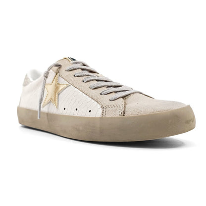 Paula Snake Print Lace Up Sneakers - SundialPaula Snake Print Lace Up Sneakers