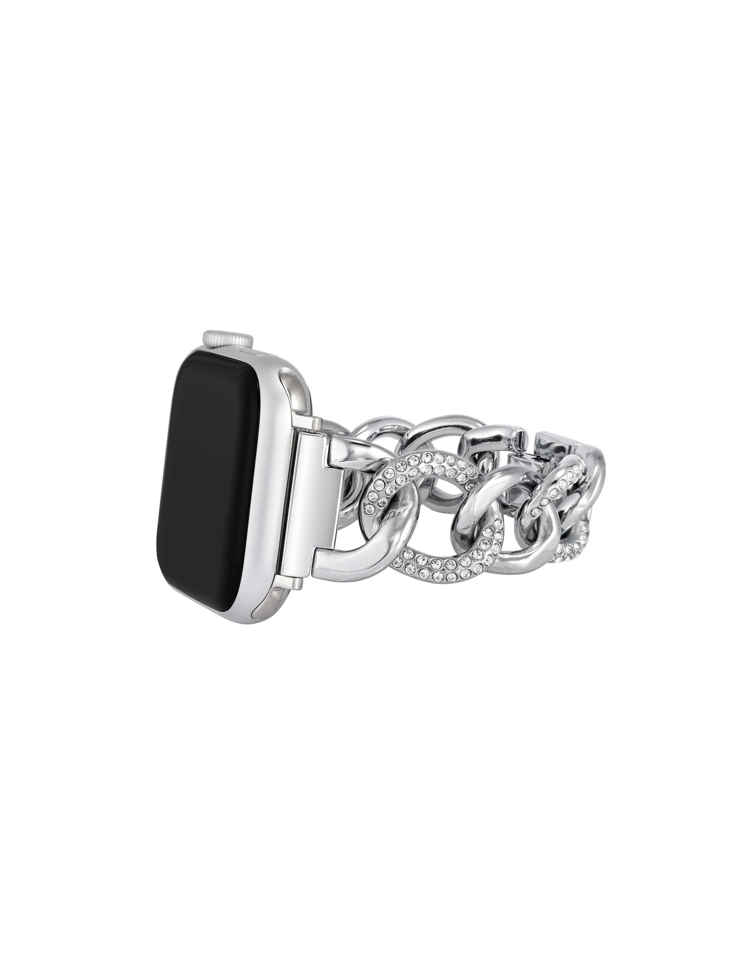 Chain Link Bracelet Band with Premium Crystals for Apple Watch®