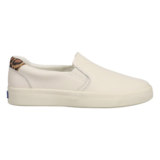 Pursuit Leather Leopard Print Slip On Sneakers - SundialPursuit Leather Leopard Print Slip On Sneakers