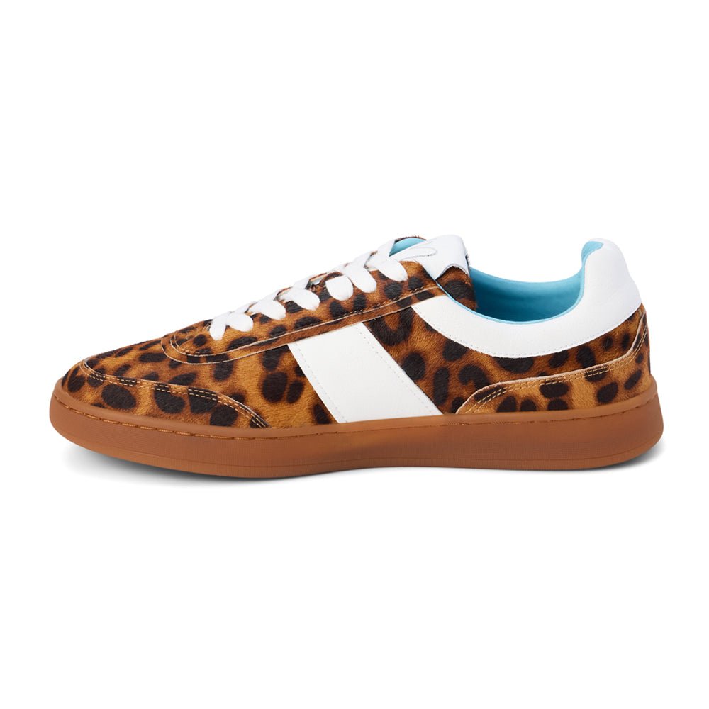 Quincy Cheetah Lace Up Sneakers - SundialQuincy Cheetah Lace Up Sneakers