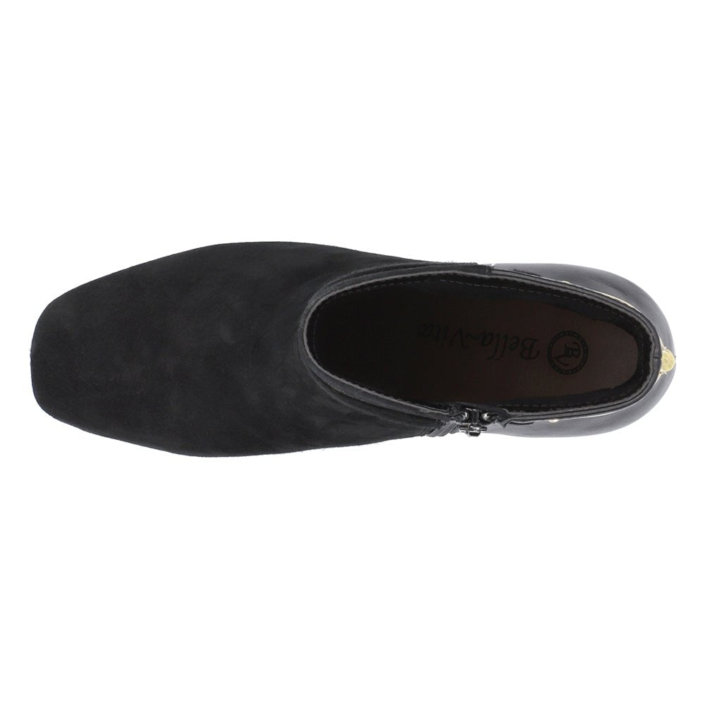 Quincy Square Toe Zippered Booties - SundialQuincy Square Toe Zippered Booties