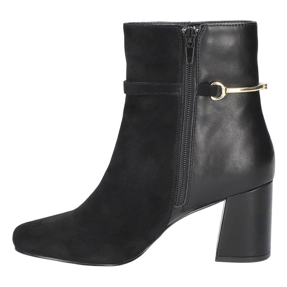 Quincy Square Toe Zippered Booties - SundialQuincy Square Toe Zippered Booties