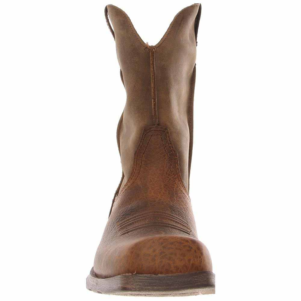 Rambler Square Toe Pull On Cowboy Boots - SundialRambler Square Toe Pull On Cowboy Boots