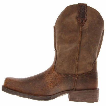 Rambler Square Toe Pull On Cowboy Boots - SundialRambler Square Toe Pull On Cowboy Boots