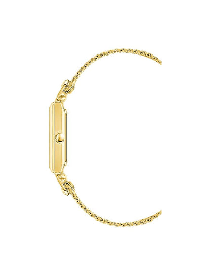 Rectangular Case Mesh Bracelet Watch