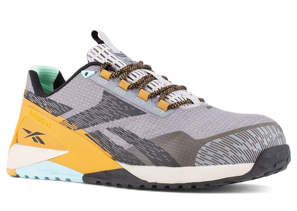 Reebok Work Men's Nano X1 Adventure CT Silver Grey Clay Black – product image