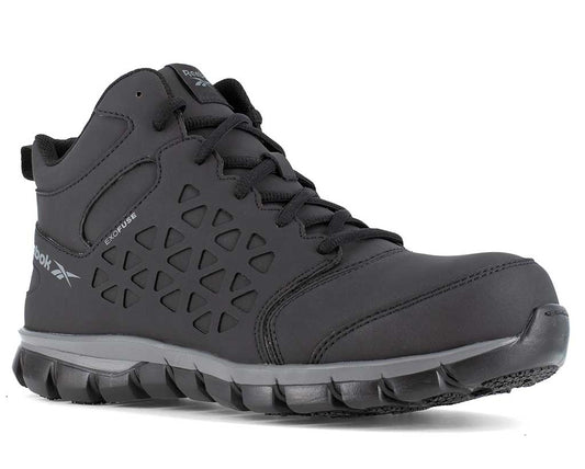 Reebok Work Men's Sublite Cushion CT Mid Black Grey – product image