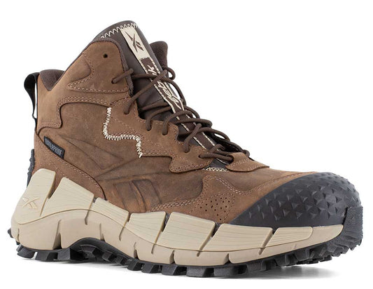 Reebok Work Men's Zig Kinetica Edge II Composite Toe WP SR EH Brown – product image