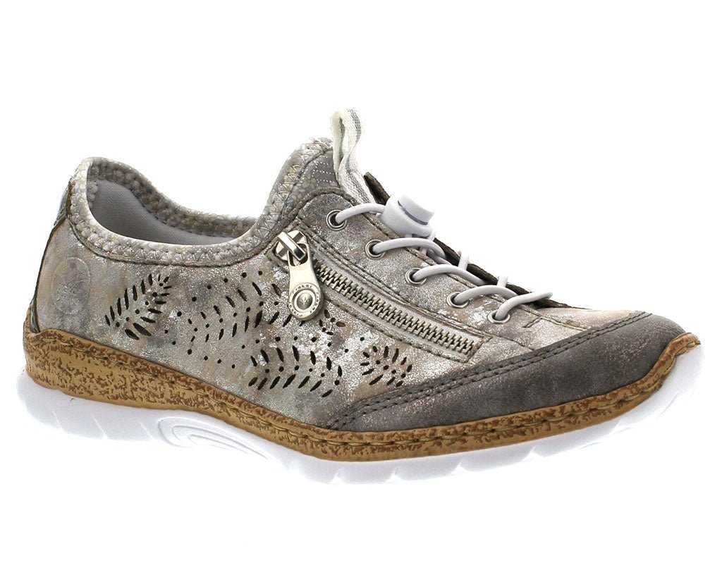 Rieker Women's N42K6-40 Nikita Grey Metallic – product image