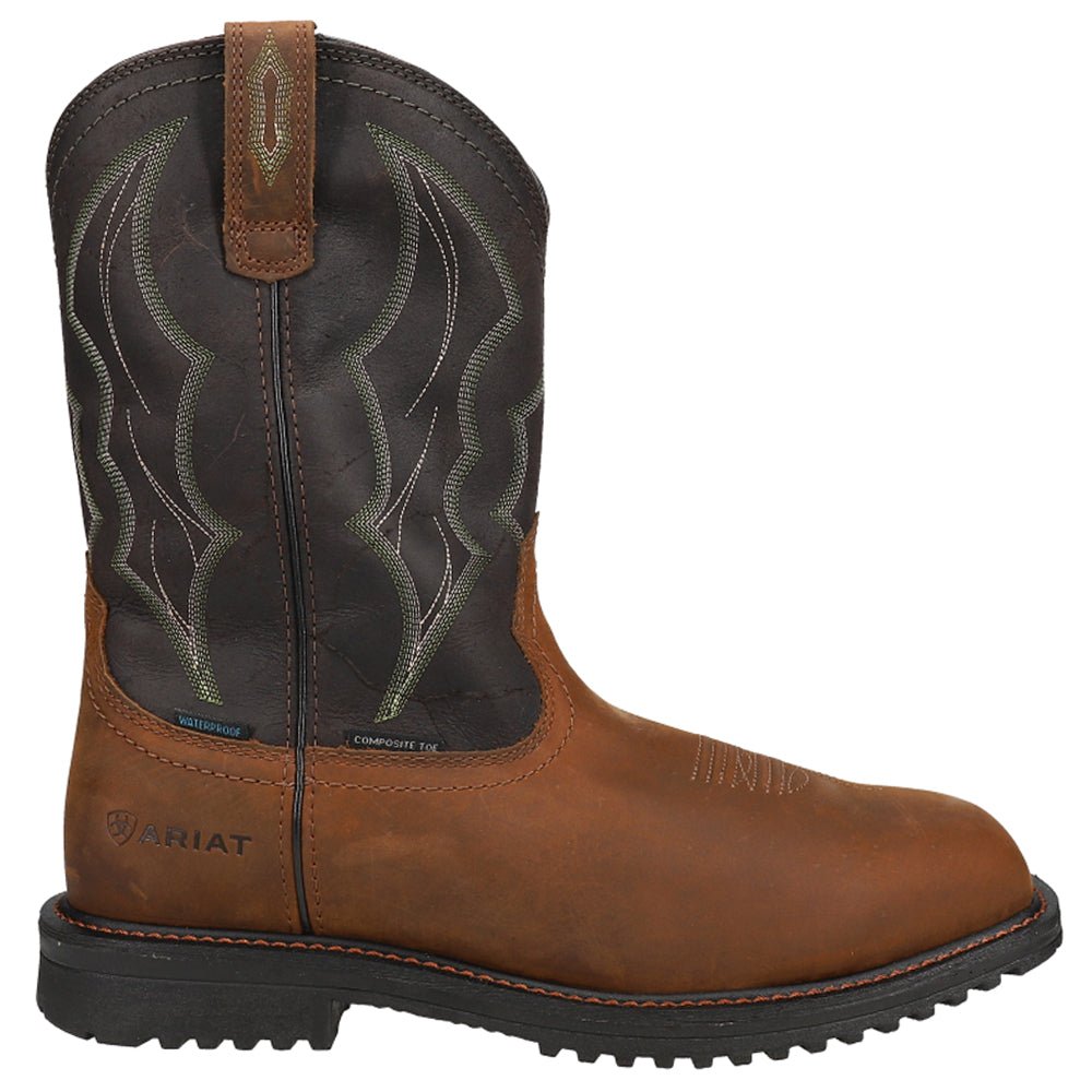 Rigtek 11 Inch Waterproof Composite Toe Work Boots - SundialRigtek 11 Inch Waterproof Composite Toe Work Boots