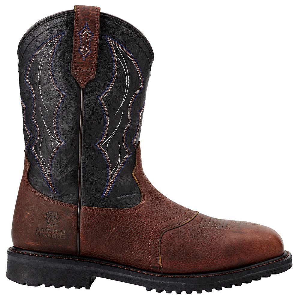 RigTek 11 Inch Waterproof Wide Composite Toe Work Boots - SundialRigTek 11 Inch Waterproof Wide Composite Toe Work Boots
