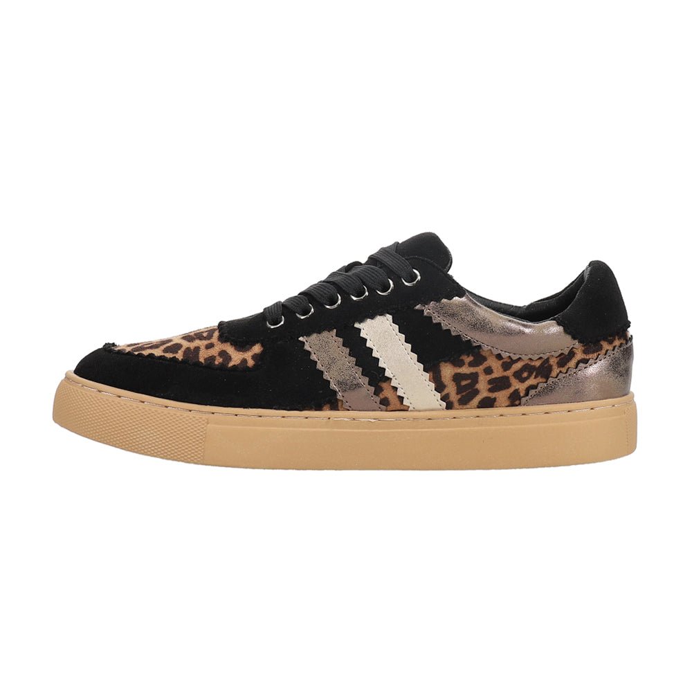 Rizz Leopard Lace Up Sneakers - SundialRizz Leopard Lace Up Sneakers