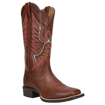 Rockdale Embroidered Square Toe Cowboy Boots - SundialRockdale Embroidered Square Toe Cowboy Boots