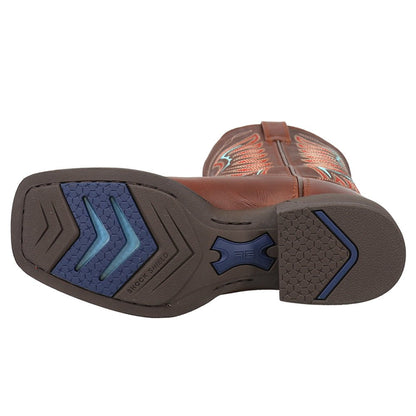 Rockdale Embroidered Square Toe Cowboy Boots - SundialRockdale Embroidered Square Toe Cowboy Boots