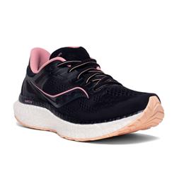 Saucony Hurricane 23 Women's Wide D Black, Rosewater S10616-45 – product image