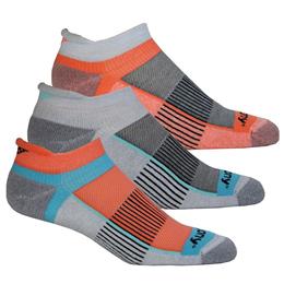Saucony Inferno No Show Tab Socks Grey Assorted M22170-064 – product image
