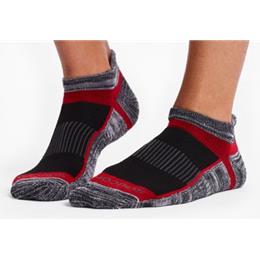 Saucony Inferno No Show Tab Socks Grey Assorted M22170-067 – product image