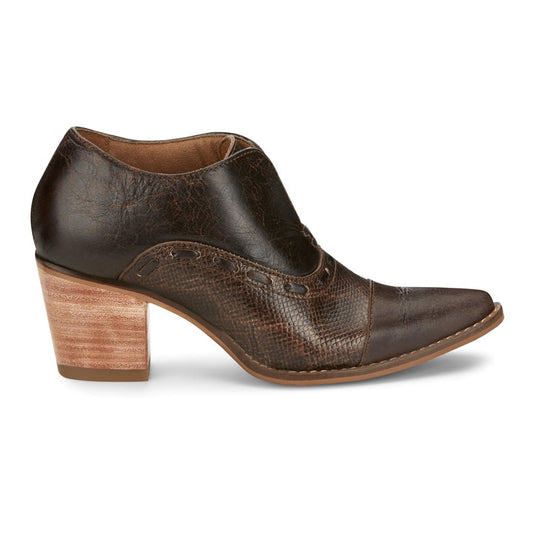Sherry Snake Print Snip Toe Cowboy Booties - SundialSherry Snake Print Snip Toe Cowboy Booties