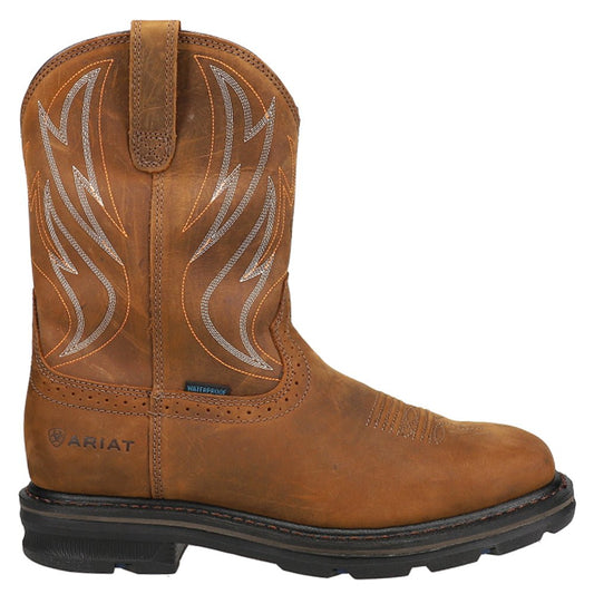Sierra 10 Inch Waterproof Soft Toe Work Boots - SundialSierra 10 Inch Waterproof Soft Toe Work Boots